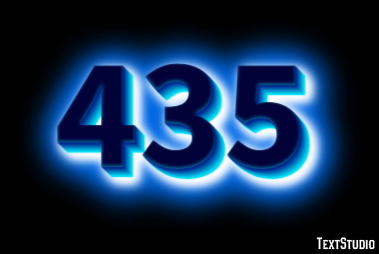 435 Text Effect