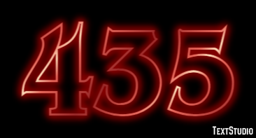435 Text Effect