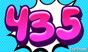 435 Text Effect