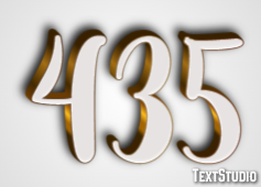 435 Text Effect