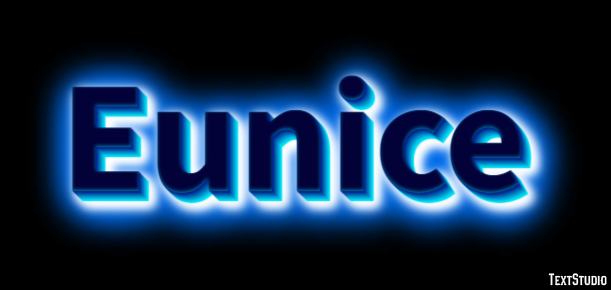 Eunice Texteffekt