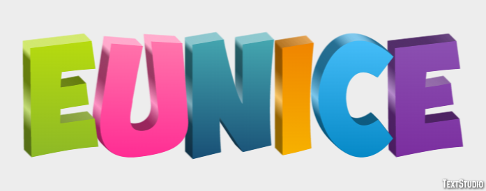 Eunice Text Effect