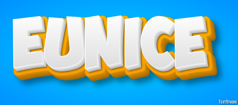 Eunice Text Effect