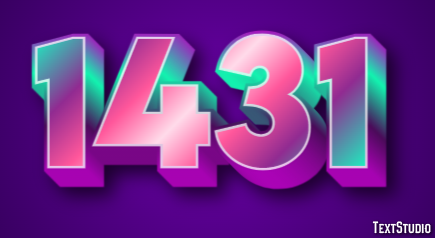 1431 Effetto testo