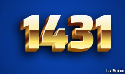 1431 Effetto testo