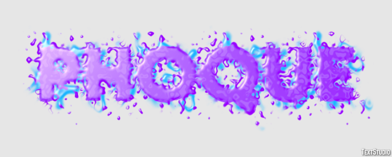 Phoque Effet de texte