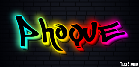 Phoque Texteffekt