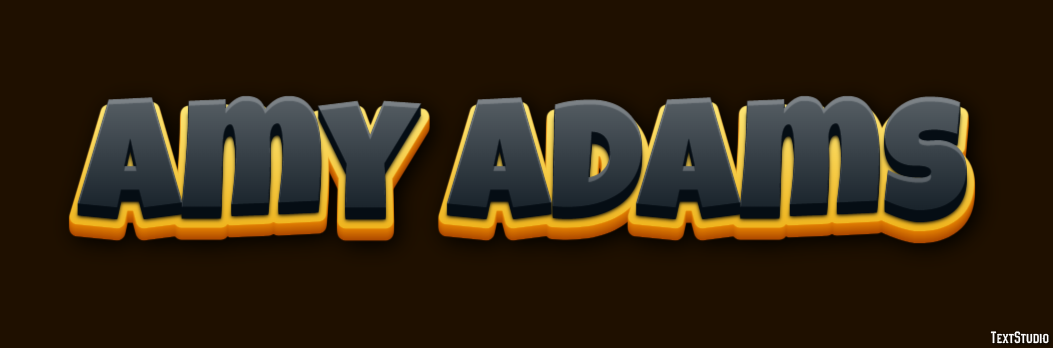 Amy Adams Text Effect