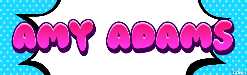 Amy Adams Text Effect