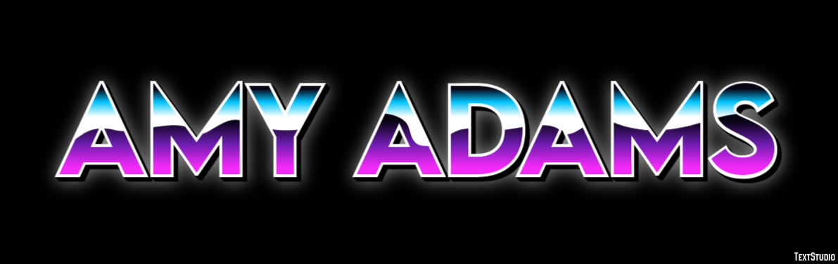 Amy Adams Text Effect