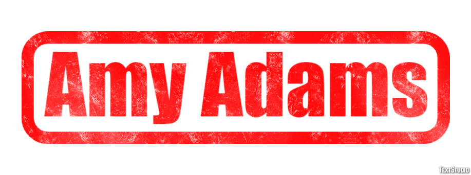 Amy Adams Text Effect
