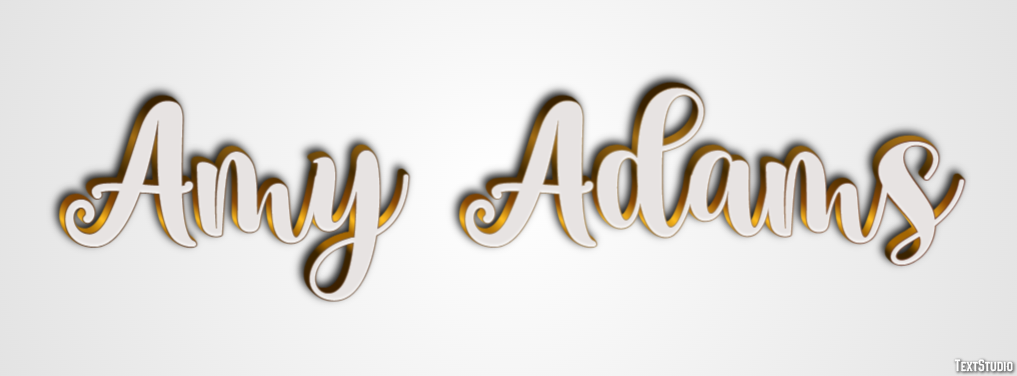 Amy Adams Text Effect