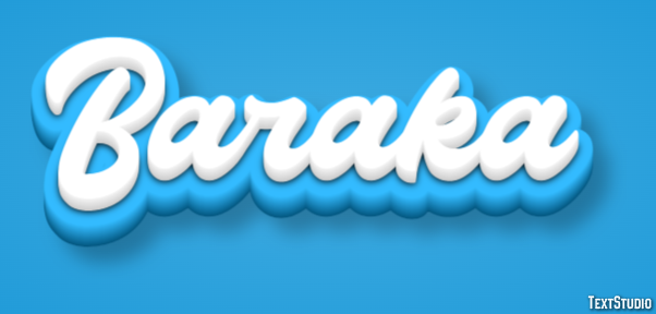 Baraka Text Effect