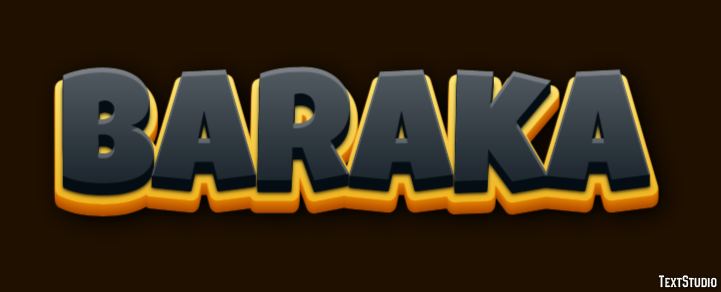 Baraka Text Effect