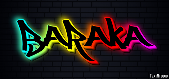 Baraka Text Effect