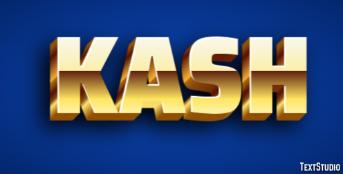 Kash Texteffekt
