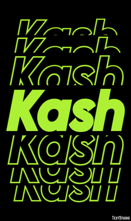 Kash Efekt tekstowy