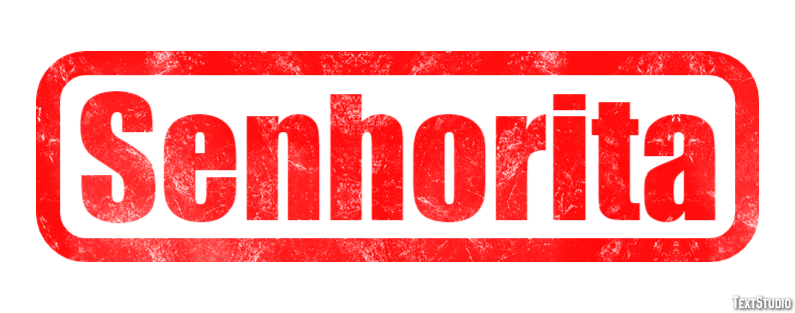 Senhorita Texteffekt