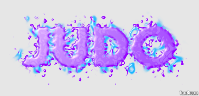 Judo Efecto de texto
