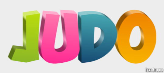 Judo Effetto testo