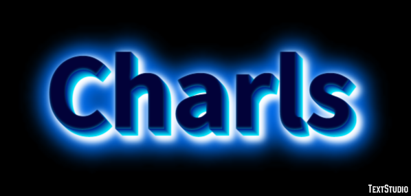 Charls Text Effect