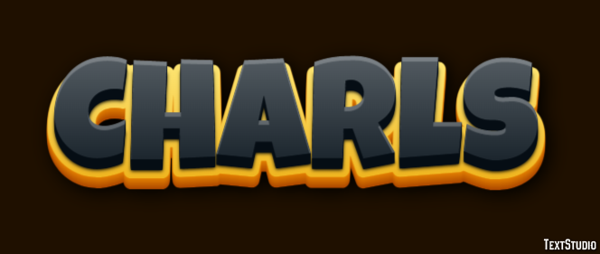 Charls テキスト効果