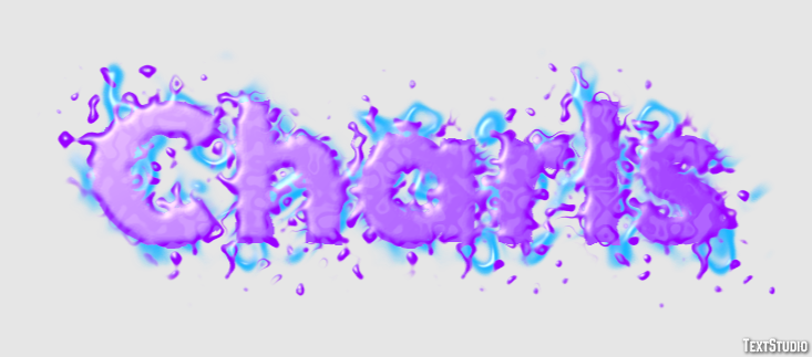 Charls Text Effect