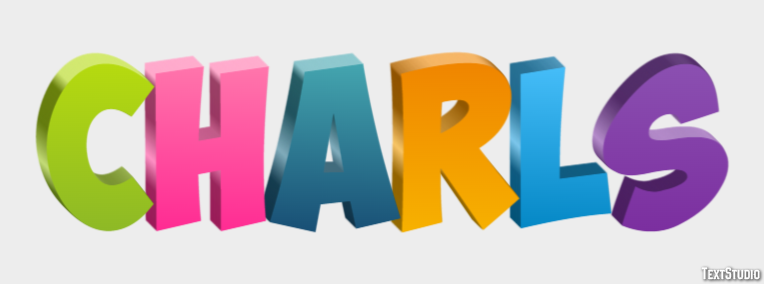 Charls Text Effect