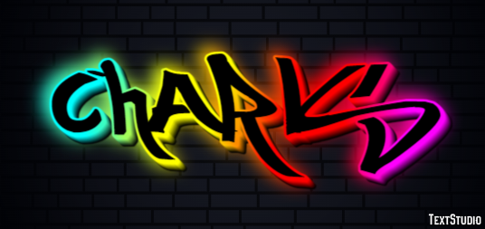 Charls Text Effect