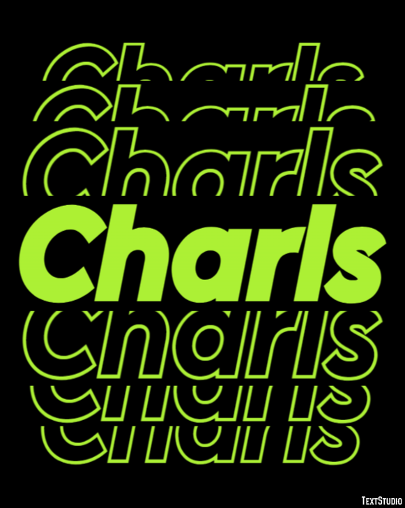 Charls Text Effect