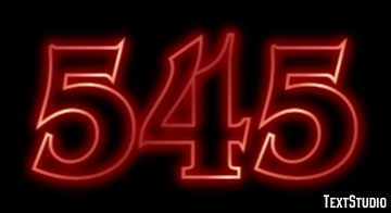 545 Text Effect