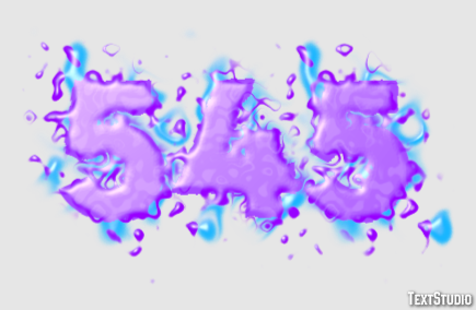 545 Text Effect
