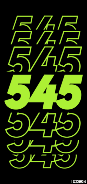 545 Text Effect
