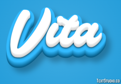 Vita Effetto testo