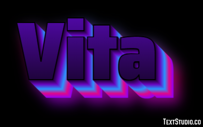 Vita Effetto testo