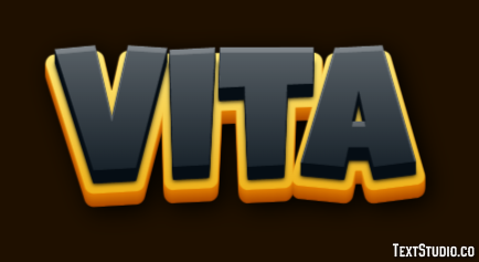Vita Effetto testo