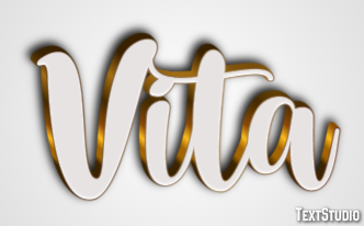 Vita Effetto testo