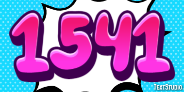 1541 Text Effect