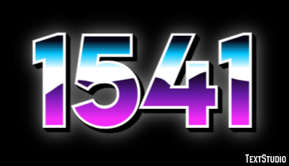 1541 Text Effect