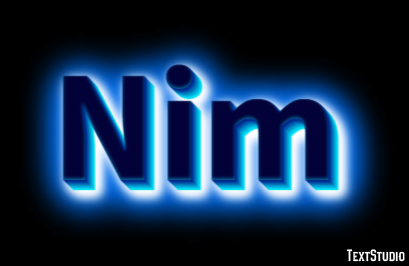 Nim テキスト効果