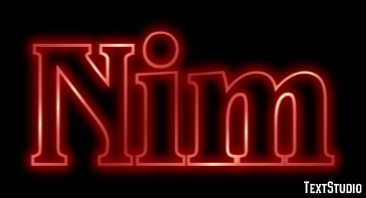 Nim Efeito de texto