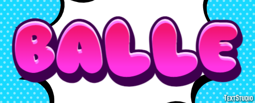 Balle Effet de Texte