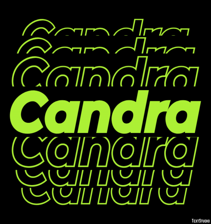 Candra Text Effect