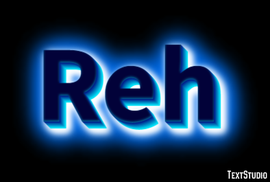 Reh Texteffekt