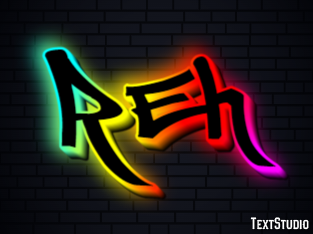 Reh Efeito de texto