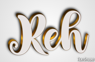 Reh Texteffekt