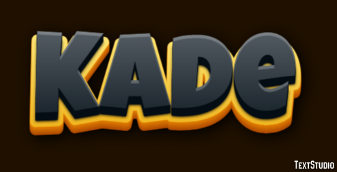 Kade Texteffekt