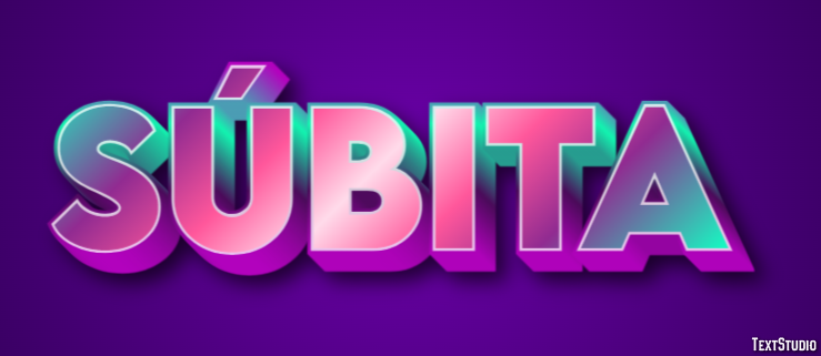 Súbita Texteffekt