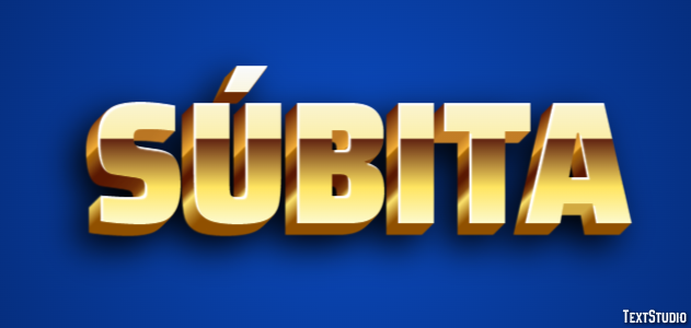 Súbita Text Effect