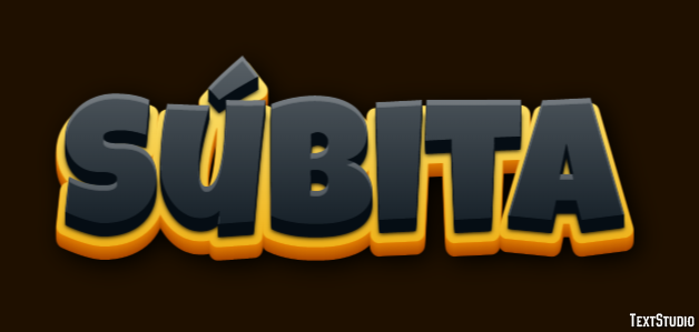 Súbita Text Effect